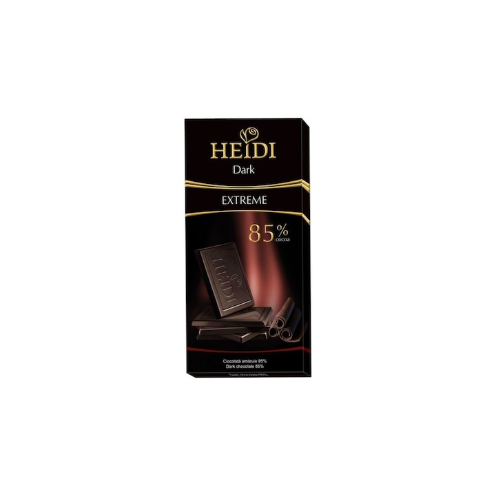 Heidi, Grand'Or, Dark, Extreme 85% Cocoa, 80G