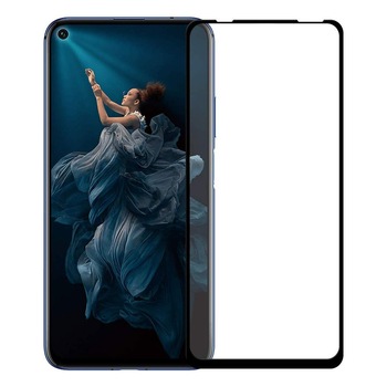 Folie compatibila Huawei Nova 5T - sticla Tempered Glass, Nano 9H - Protectie FULL GLUE, UltraThin Folie compatibila Huawei Nova 5T - sticla Tempered Glass, Nano 9H - Protectie FULL GLUE, UltraThin