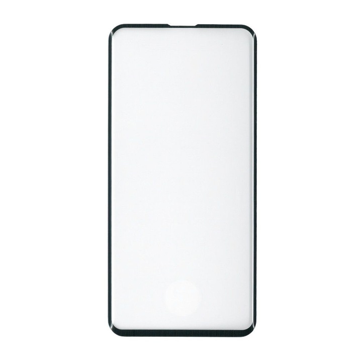 Защитен стъклен протектор за телефон, Съвместим с Oppo Reno 8t, Пълно лепило, Черен