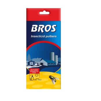 Pulbere BROS anti-insecte, 25 g (pentru interior) Pulbere BROS anti-insecte, 25 g (pentru interior)