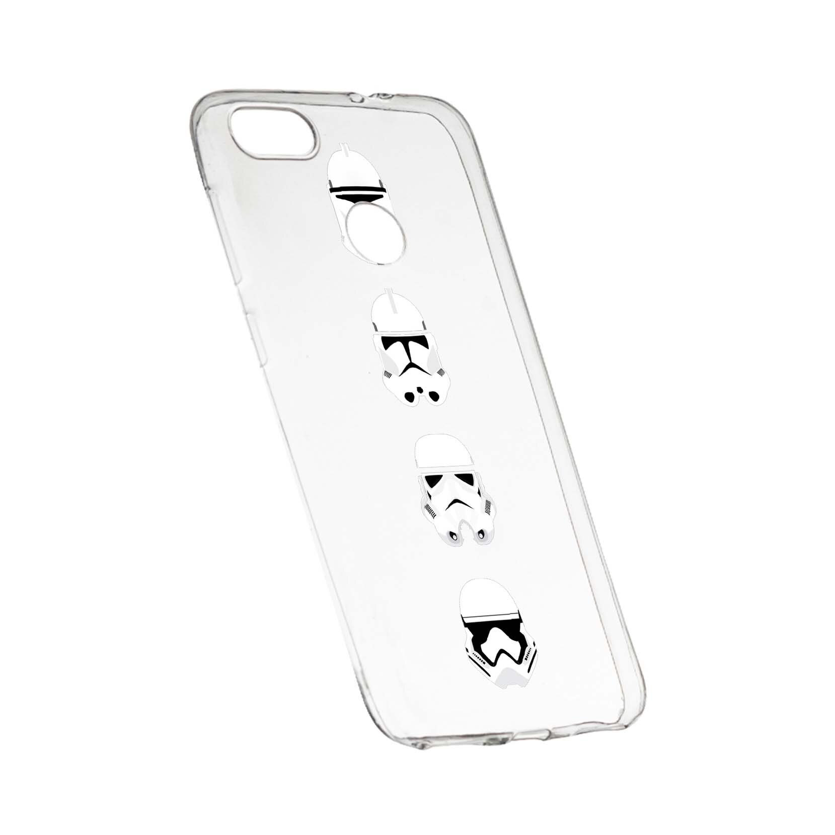 Husa de protectie Star Wars - Trooper, Movie pentru Huawei Honor 8 Pro, rezistenta la uzura, anti-alunecare, din silicon Premium, 396