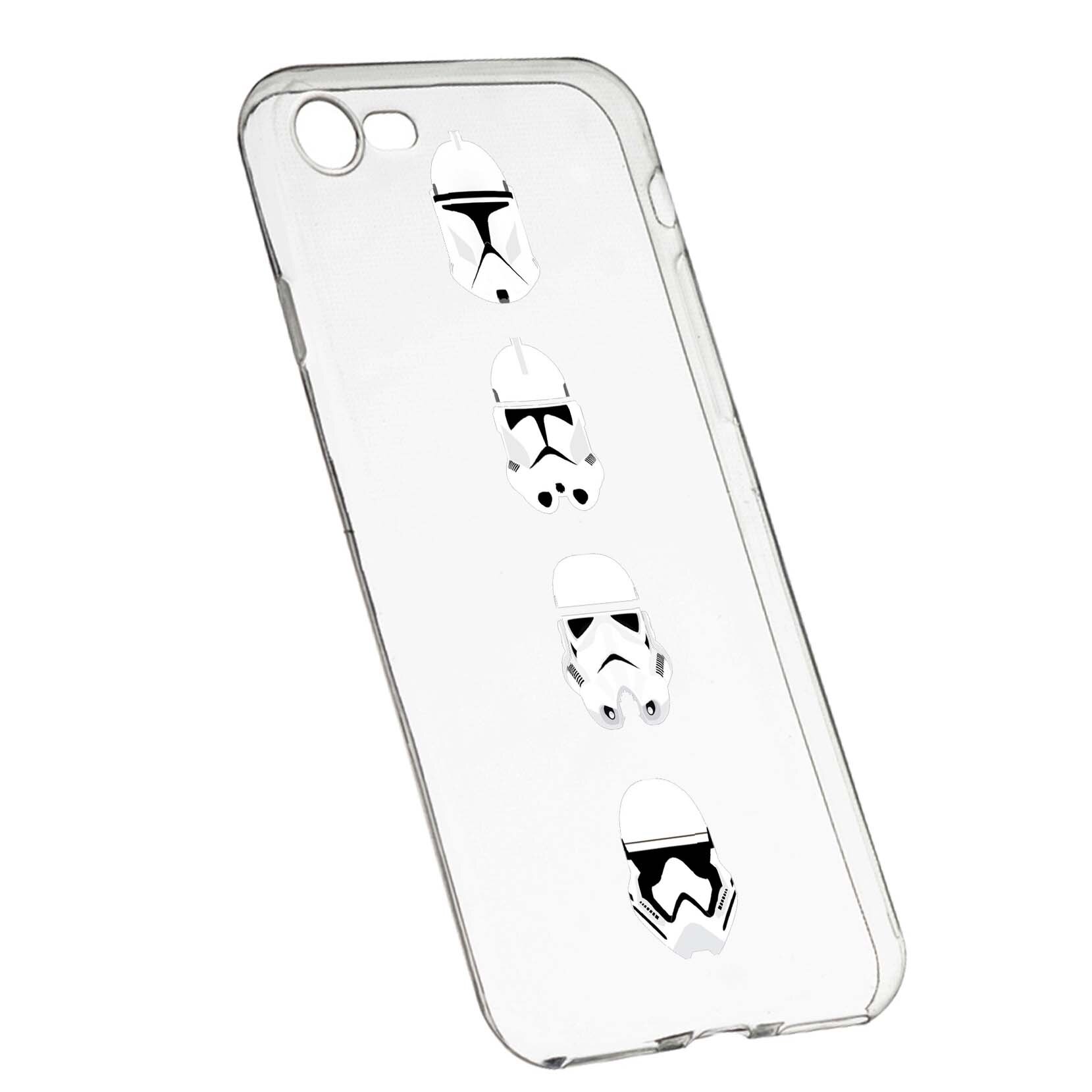 Husa de protectie Star Wars - Trooper, Movie pentru HTC Desire 12, rezistenta la uzura, anti-alunecare, din silicon Premium, 396