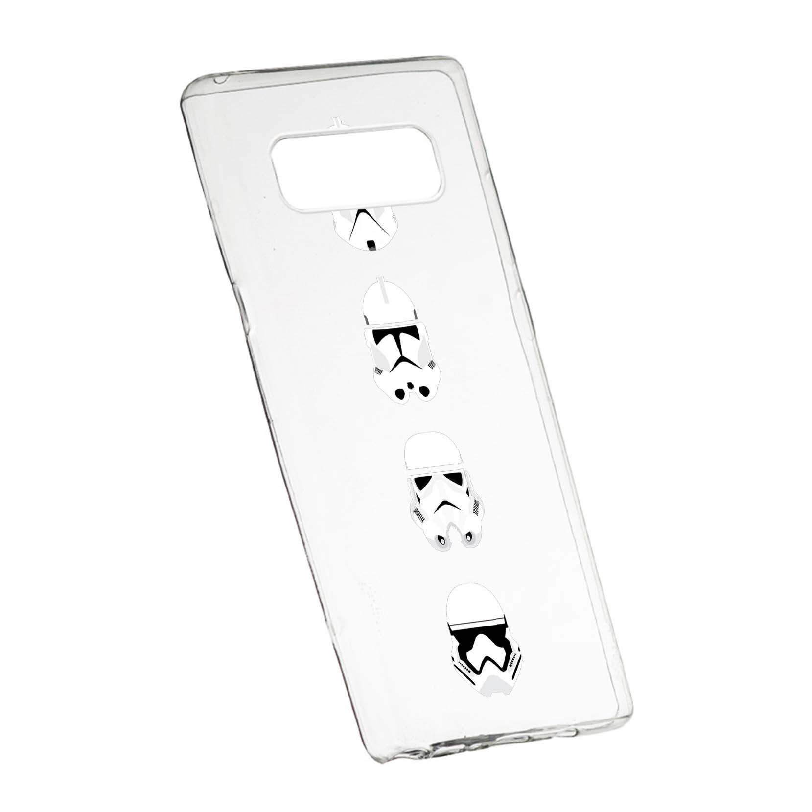 Husa de protectie Star Wars - Trooper, Movie pentru Samsung Galaxy Note 9, rezistenta la uzura, anti-alunecare, din silicon Premium, 396