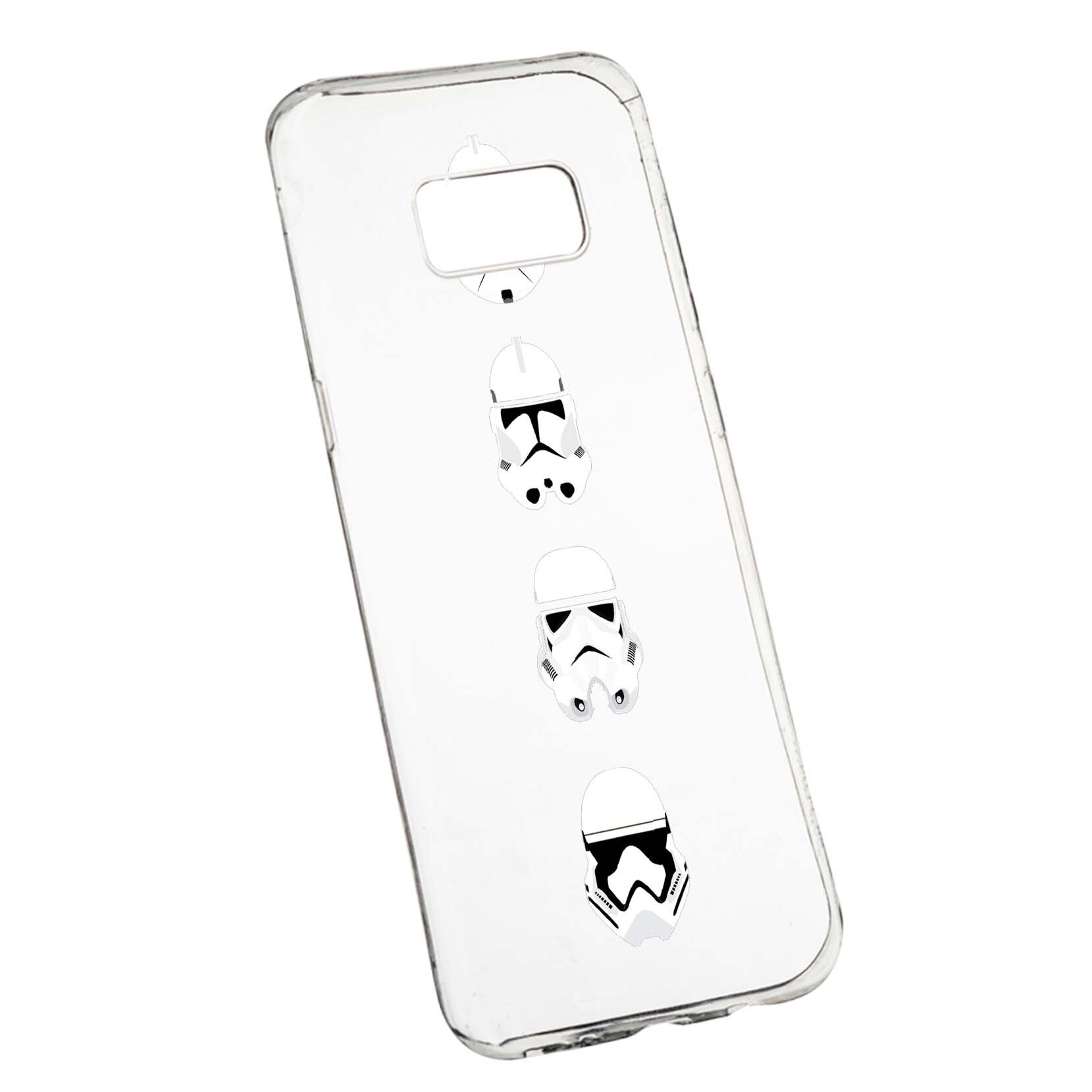 Husa de protectie Star Wars - Trooper, Movie pentru Samsung Galaxy S8, rezistenta la uzura, anti-alunecare, din silicon Premium, 396
