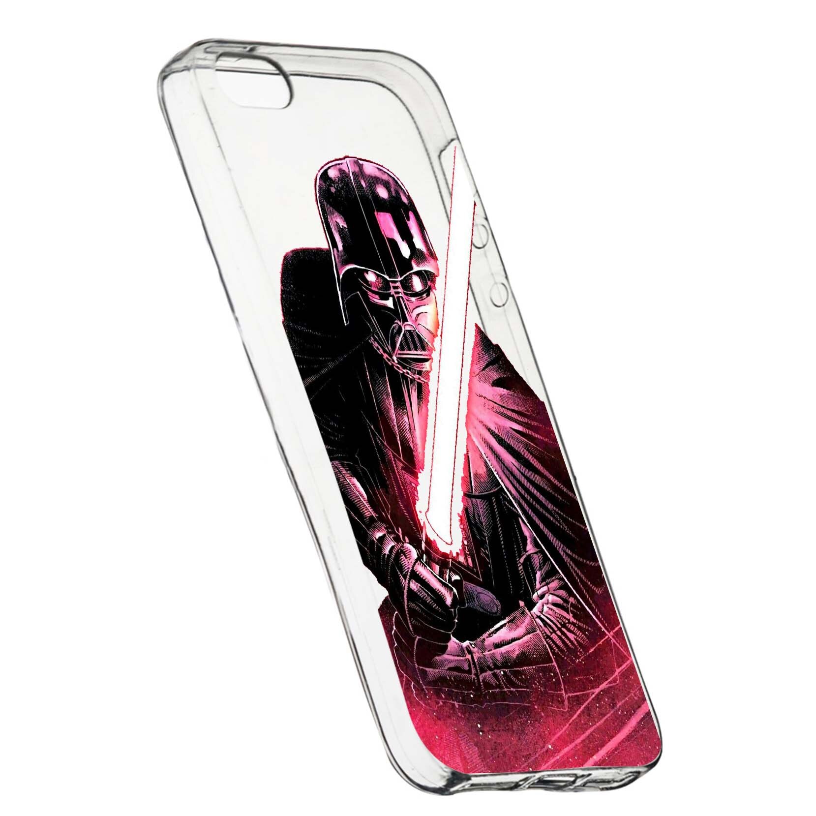 Husa de protectie Star Wars - Darth Vader, Movie pentru Apple iPhone 5 / 5S / SE, rezistenta la uzura, anti-alunecare, din silicon Premium, 397