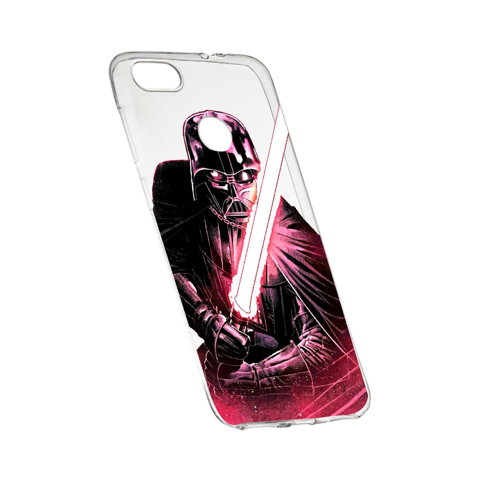 Husa de protectie Star Wars - Darth Vader, Movie pentru Huawei P9 Lite Mini / Y6 pro 2017, rezistenta la uzura, anti-alunecare, din silicon Premium, 397