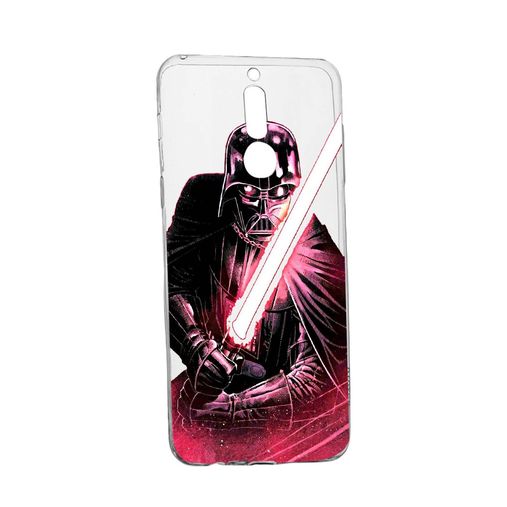 Husa de protectie Star Wars - Darth Vader, Movie pentru Sony Xperia 1/ XZ4, rezistenta la uzura, anti-alunecare, din silicon Premium, 397