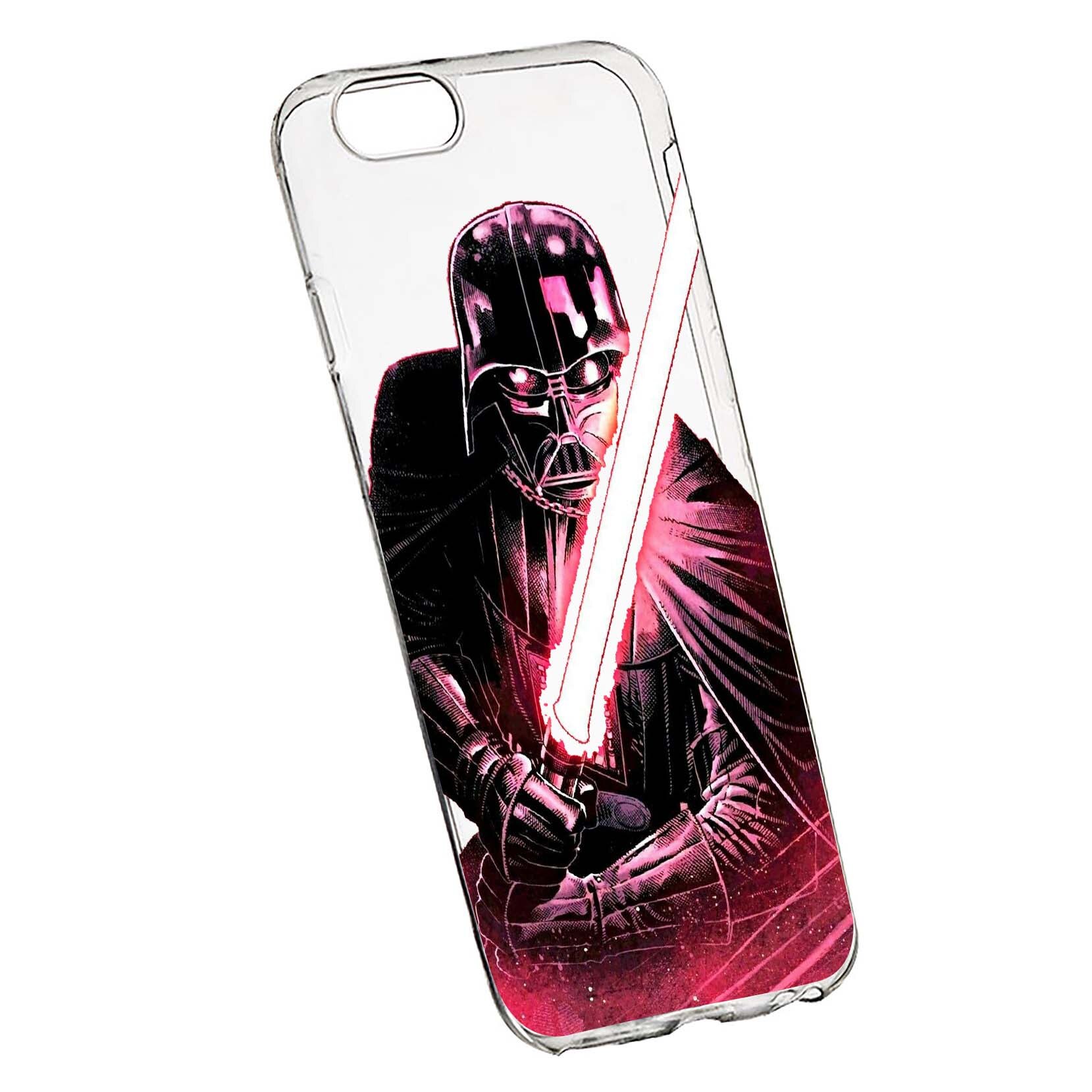 Husa de protectie Star Wars - Darth Vader, Movie pentru Apple iPhone 6 Plus / 6S Plus, rezistenta la uzura, anti-alunecare, din silicon Premium, 397