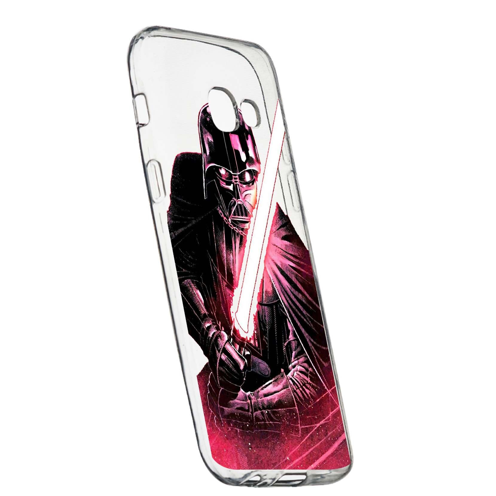 Husa de protectie Star Wars - Darth Vader, Movie pentru Samsung Galaxy A3 2016, rezistenta la uzura, anti-alunecare, din silicon Premium, 397