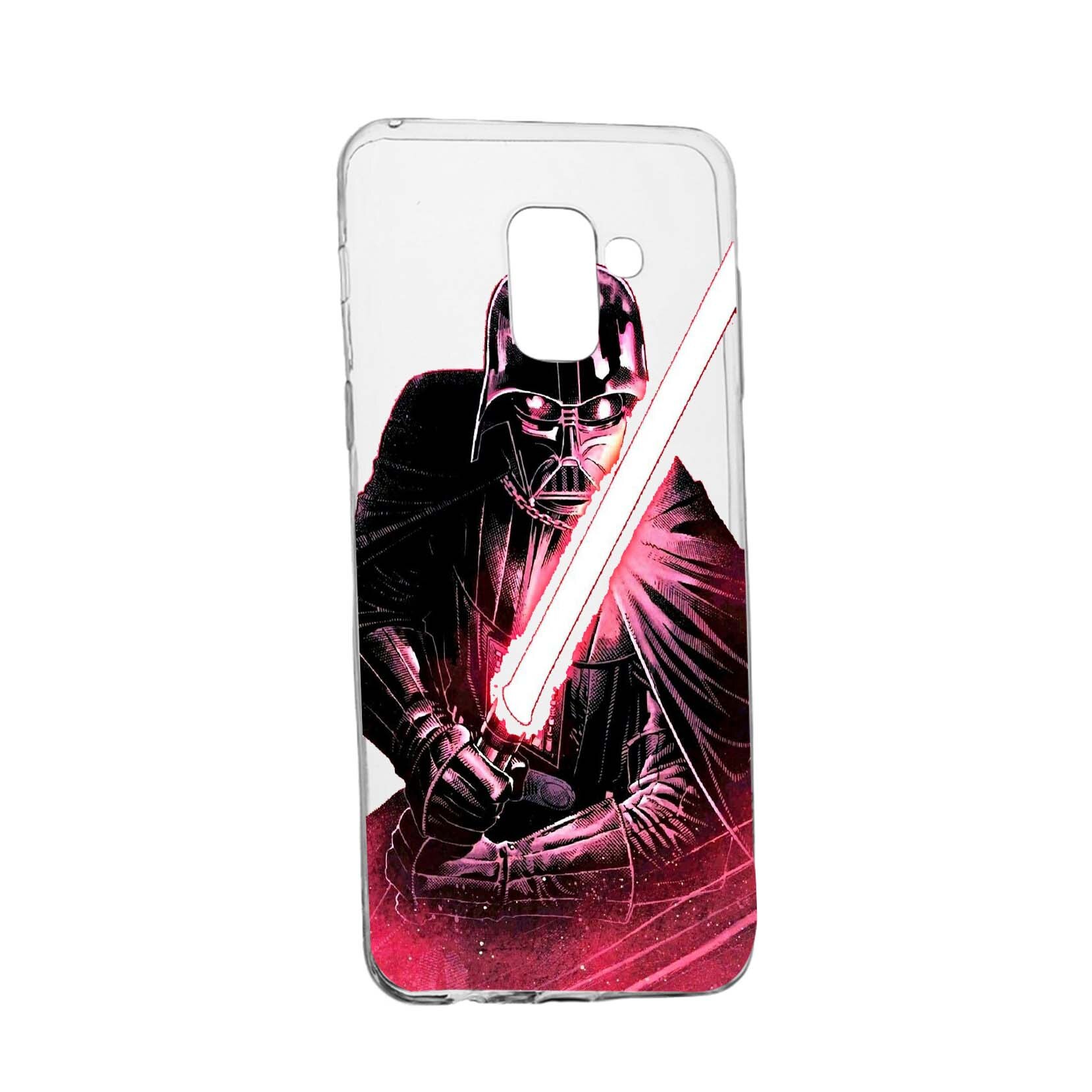 Husa de protectie Star Wars - Darth Vader, Movie pentru Samsung Galaxy A8 2018 / A5 2018, rezistenta la uzura, anti-alunecare, din silicon Premium, 397