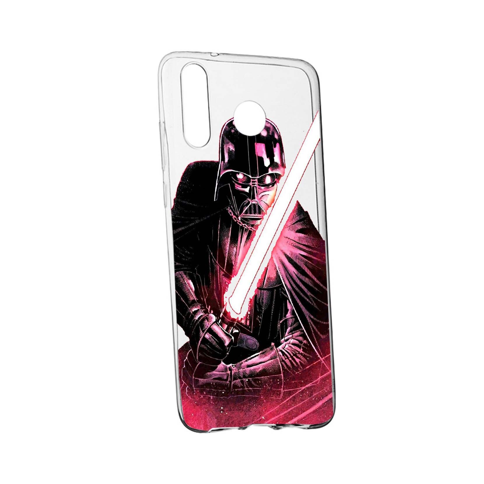 Husa de protectie Star Wars - Darth Vader, Movie pentru Samsung Galaxy A20, rezistenta la uzura, anti-alunecare, din silicon Premium, 397