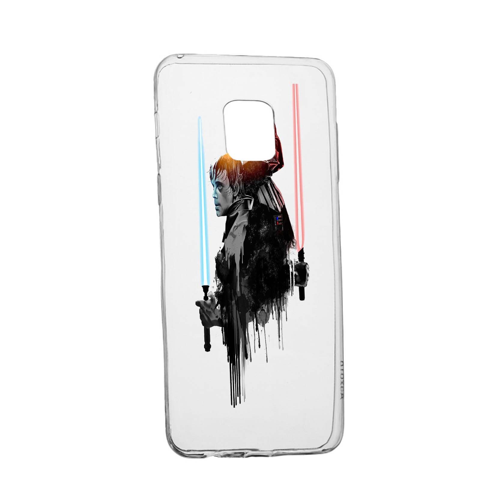 Husa de protectie Star Wars - Darth Vader - Luke, Movie pentru Sony Xperia 10/ XA3, rezistenta la uzura, anti-alunecare, din silicon Premium, 398