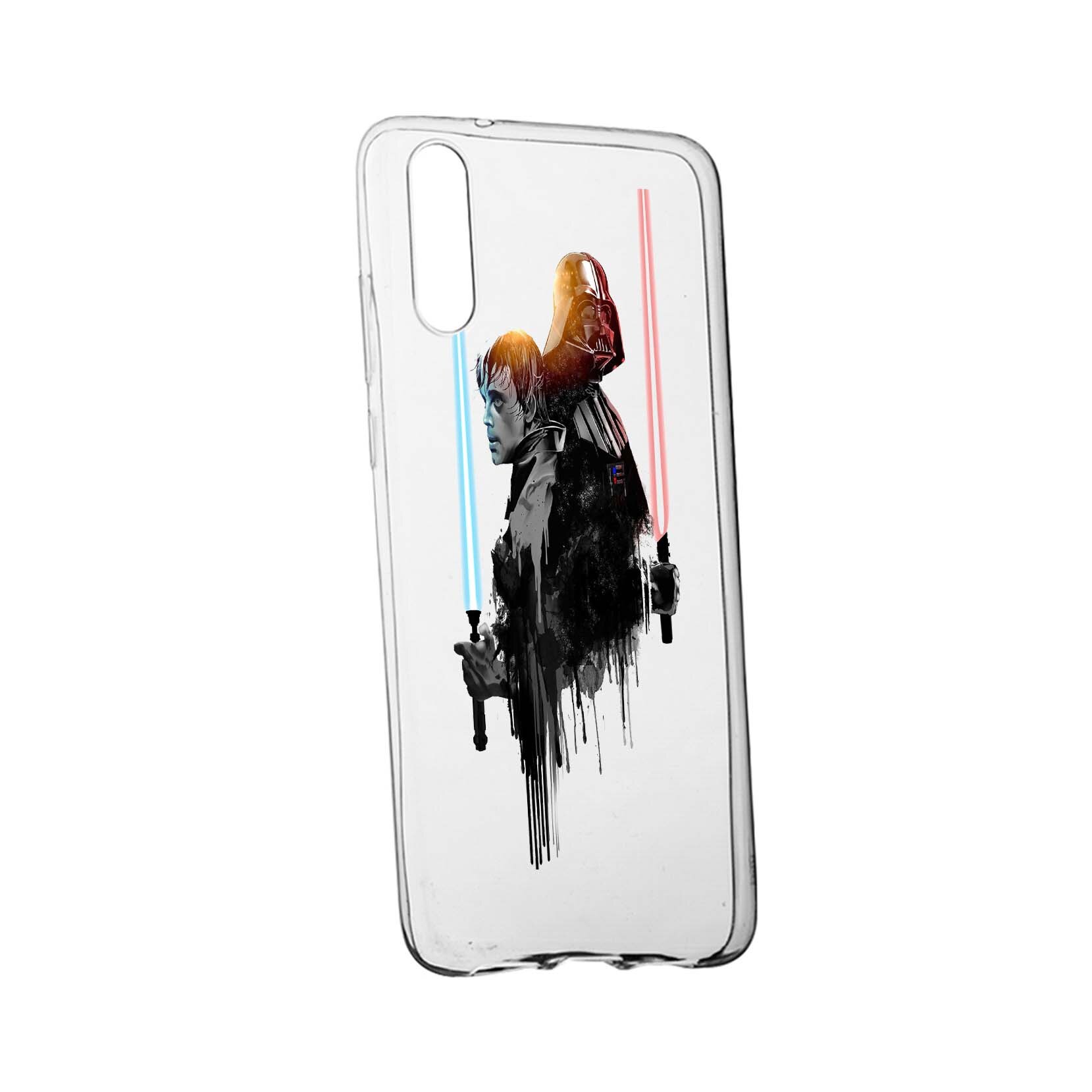 Husa de protectie Star Wars - Darth Vader - Luke, Movie pentru Samsung Galaxy M10, rezistenta la uzura, anti-alunecare, din silicon Premium, 398