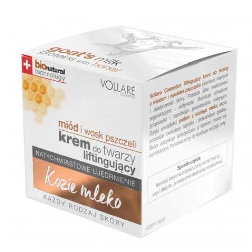 Crema cu 7 Uleiuri Esentiale si Proteine din Lapte de Capra VOLLARE Maximum Regeneration, BIO, 50 ml