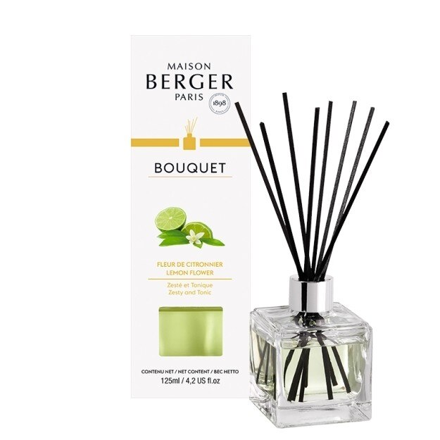 Difuzor parfum camera Berger Bouquet Parfume Cube Fleur de Citronnier 125ml