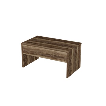 Masuta de cafea Smart, Homart, Nuc, 90 cm Masuta de cafea Smart, Homart, Nuc, 90 cm