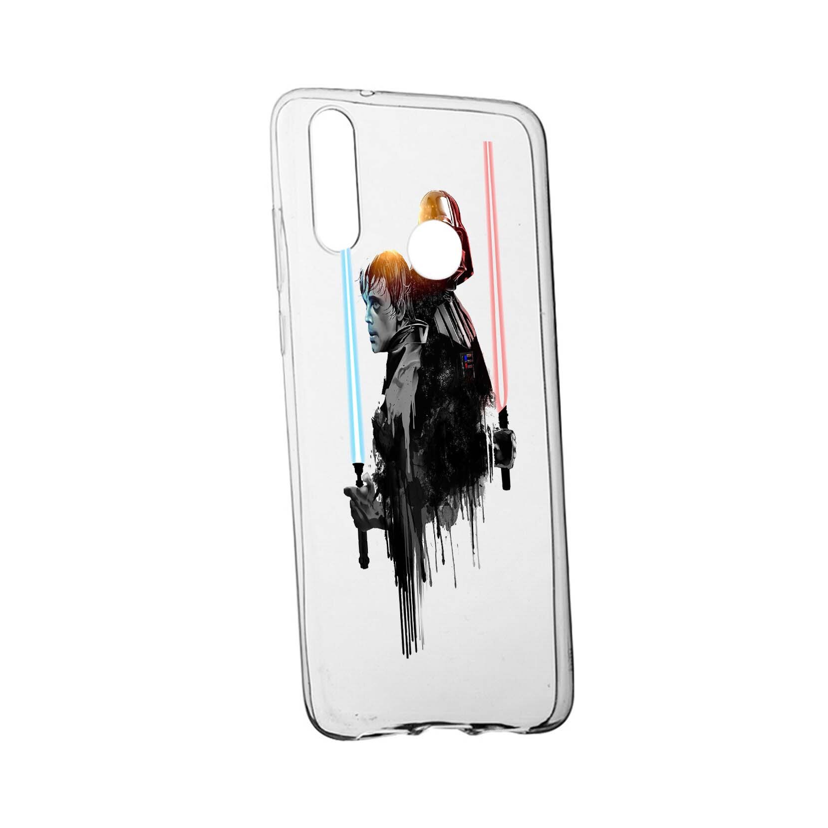 Husa de protectie Star Wars - Darth Vader - Luke, Movie pentru Xiaomi Mi A3 Lite, rezistenta la uzura, anti-alunecare, din silicon Premium, 398