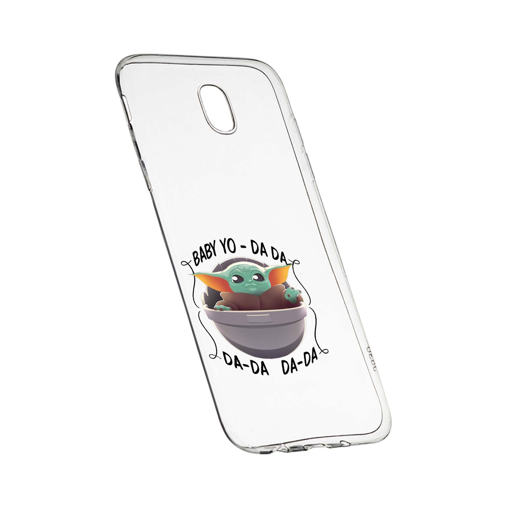 Husa de protectie Star Wars - Baby Yoda, Movie pentru Samsung Galaxy J5 2017, rezistenta la uzura, anti-alunecare, din silicon Premium, 399
