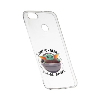 Husa de protectie Star Wars - Baby Yoda, Movie pentru Huawei Honor 8 Pro, rezistenta la uzura, anti-alunecare, din silicon Premium, 399 Husa de protectie Star Wars - Baby Yoda, Movie pentru Huawei Honor 8 Pro, rezistenta la uzura, anti-alunecare, din silicon Premium, 399