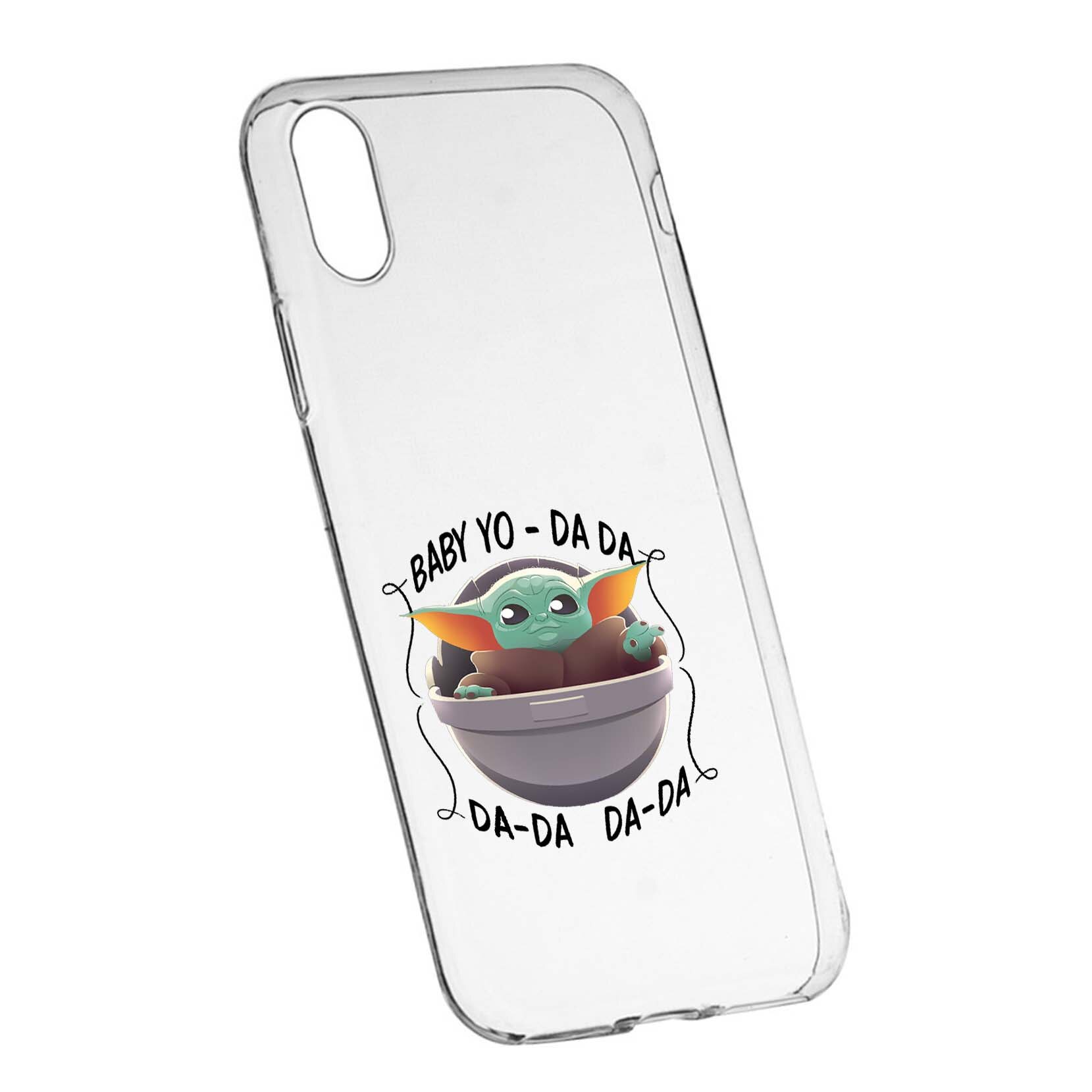 Husa de protectie Star Wars - Baby Yoda, Movie pentru Sony XA1, rezistenta la uzura, anti-alunecare, din silicon Premium, 399