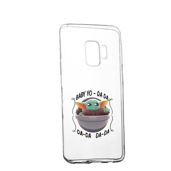 Husa de protectie Star Wars - Baby Yoda, Movie pentru Samsung Galaxy S9, rezistenta la uzura, anti-alunecare, din silicon Premium, 399 Husa de protectie Star Wars - Baby Yoda, Movie pentru Samsung Galaxy S9, rezistenta la uzura, anti-alunecare, din silicon Premium, 399