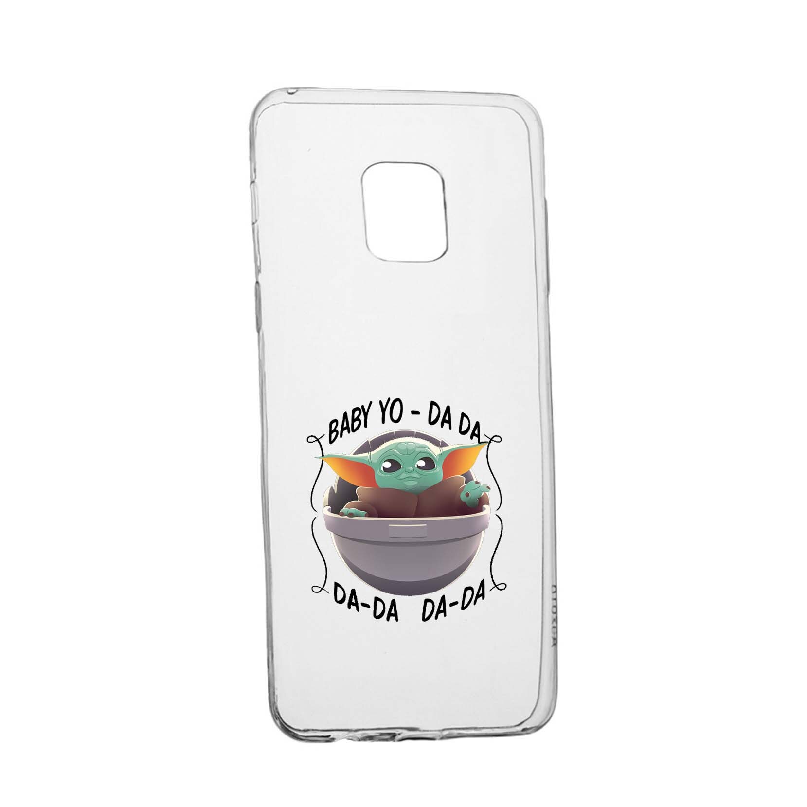 Husa de protectie Star Wars - Baby Yoda, Movie pentru Sony Xperia 10/ XA3, rezistenta la uzura, anti-alunecare, din silicon Premium, 399