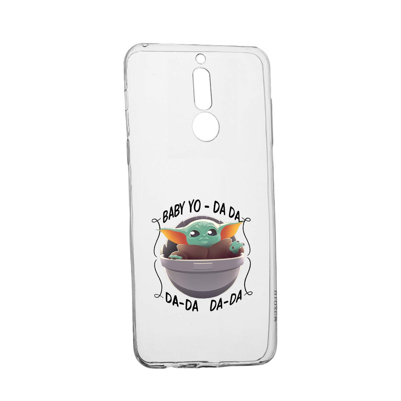Husa de protectie Star Wars - Baby Yoda, Movie pentru LG K40/K12 Plus, rezistenta la uzura, anti-alunecare, din silicon Premium, 399