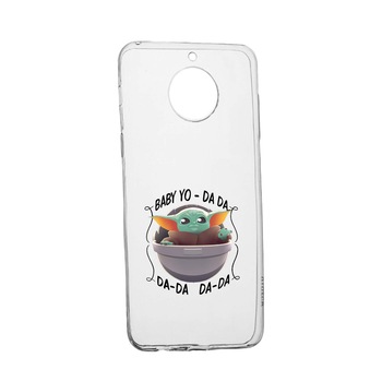 Husa de protectie Star Wars - Baby Yoda, Movie pentru Motorola Moto G7 Power, rezistenta la uzura, anti-alunecare, din silicon Premium, 399 Husa de protectie Star Wars - Baby Yoda, Movie pentru Motorola Moto G7 Power, rezistenta la uzura, anti-alunecare, din silicon Premium, 399