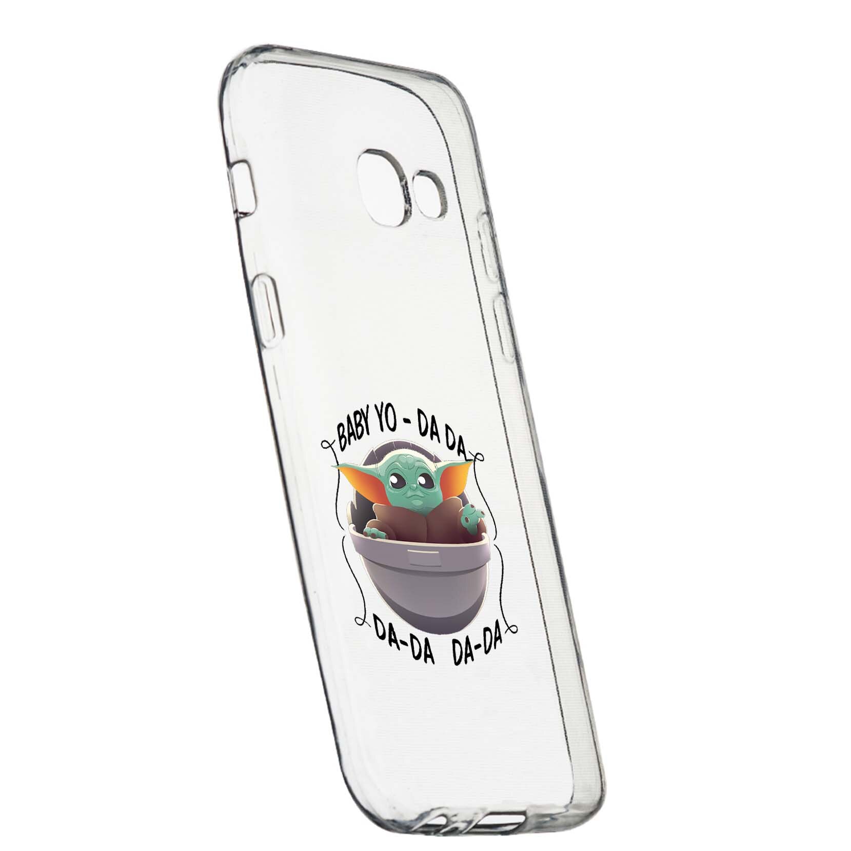 Husa de protectie Star Wars - Baby Yoda, Movie pentru Samsung Galaxy A5 2017, rezistenta la uzura, anti-alunecare, din silicon Premium, 399