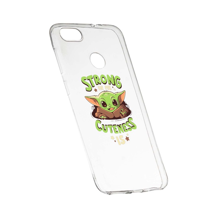Силиконов калъф Unique за Star Wars - Baby Yoda, Movie, HTC Desire 12 Plus, 400