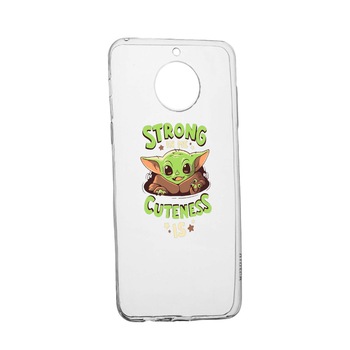 Husa de protectie Star Wars - Baby Yoda, Movie pentru Motorola Moto G7 Power, rezistenta la uzura, anti-alunecare, din silicon Premium, 400 Husa de protectie Star Wars - Baby Yoda, Movie pentru Motorola Moto G7 Power, rezistenta la uzura, anti-alunecare, din silicon Premium, 400