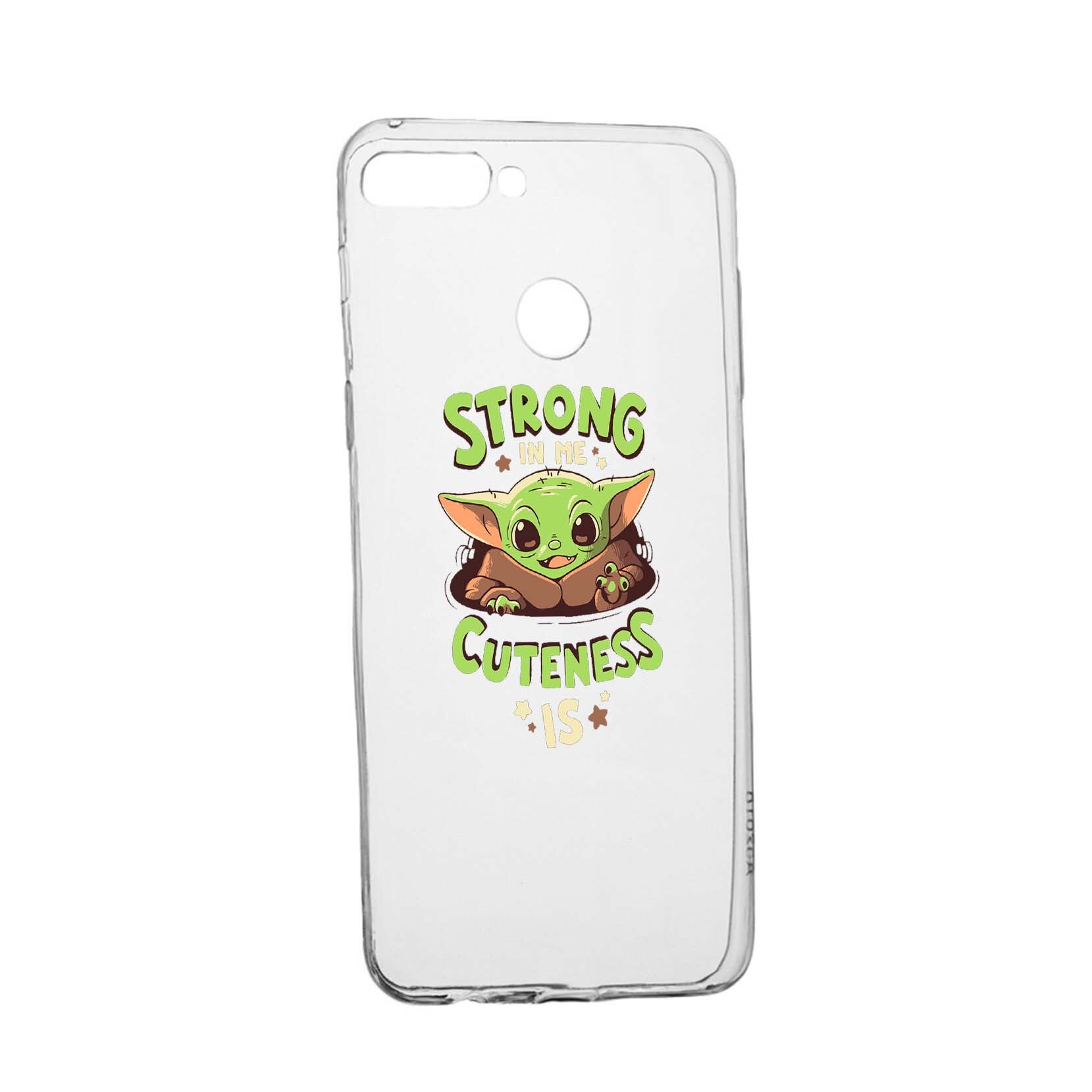 Husa de protectie Star Wars - Baby Yoda, Movie pentru Xiaomi Redmi Note 7, rezistenta la uzura, anti-alunecare, din silicon Premium, 400