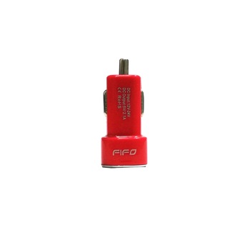 Incarcator/adaptor auto USB FIFO Red, 2 porturi, 2.1A Incarcator/adaptor auto USB FIFO Red, 2 porturi, 2.1A