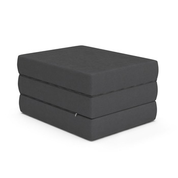 Saltea pliabila Spij zdrowo Alex, Gri inchis Saltea pliabila Spij zdrowo Alex, Gri inchis