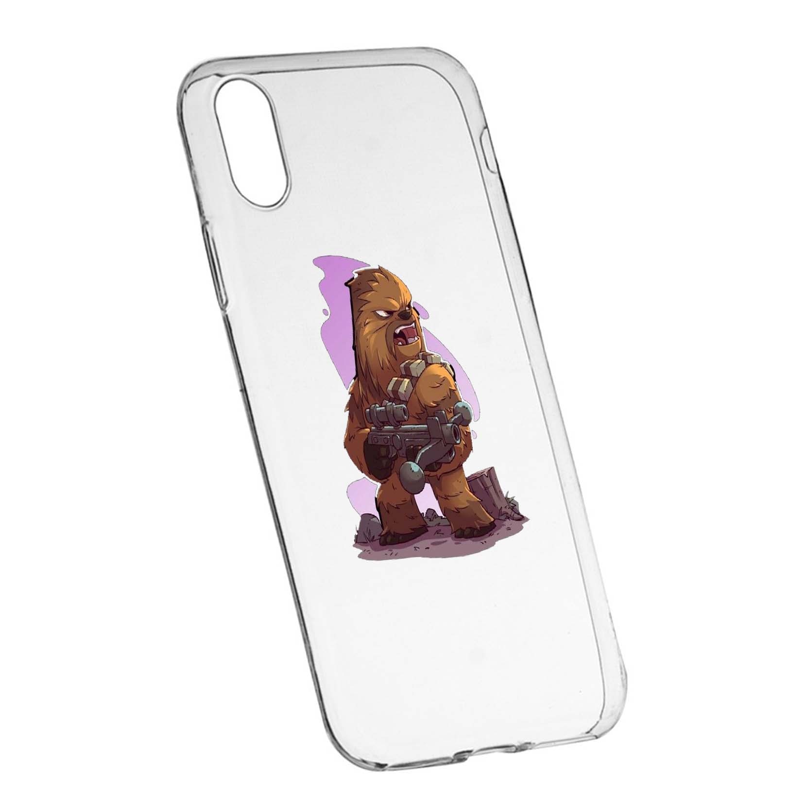 Husa de protectie Star Wars - Chewbacca, Movie pentru Sony XA1 Plus, rezistenta la uzura, anti-alunecare, din silicon Premium, 401