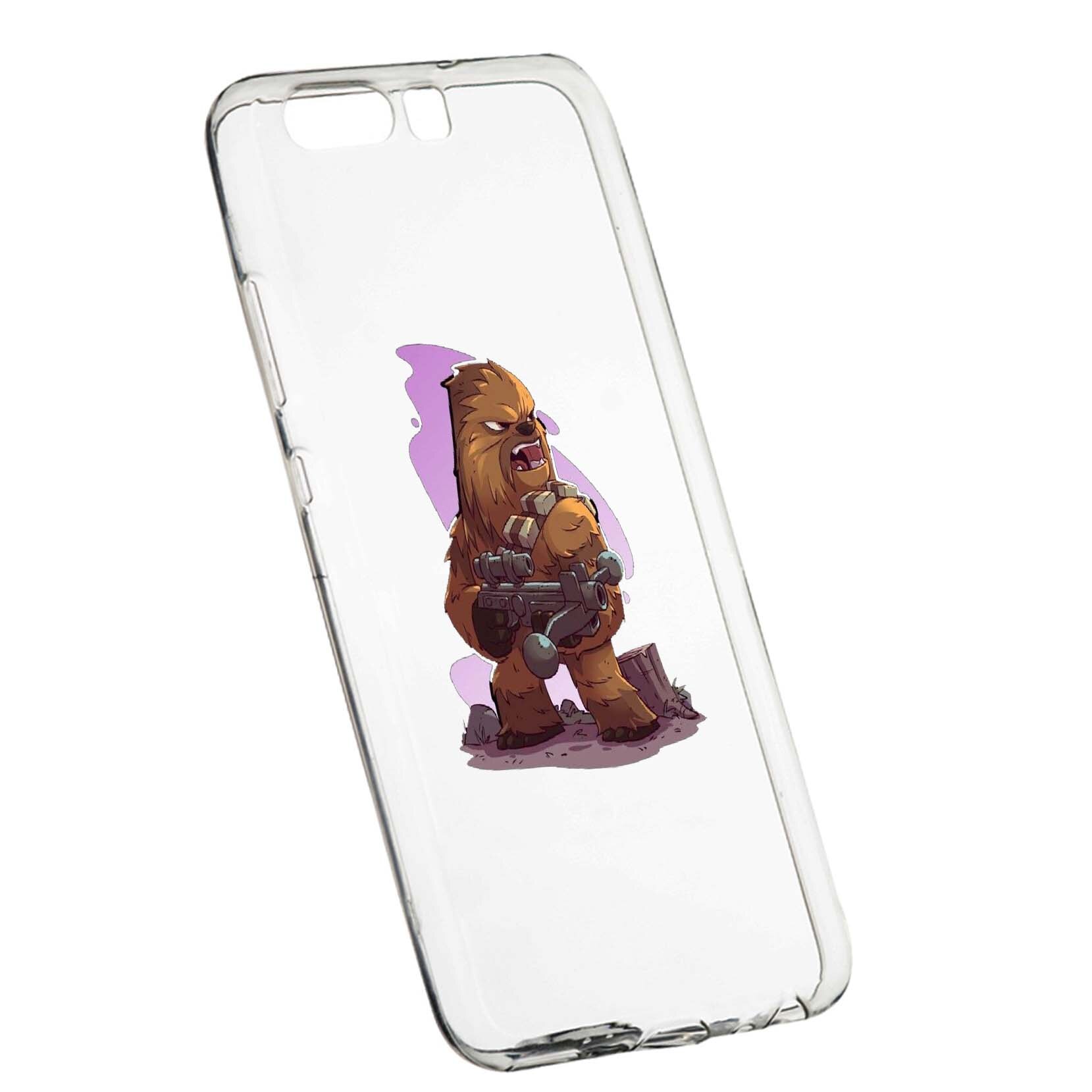 Husa de protectie Star Wars - Chewbacca, Movie pentru Sony XZ Premium, rezistenta la uzura, anti-alunecare, din silicon Premium, 401