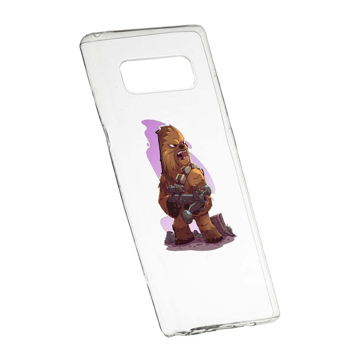 Силиконов калъф Unique за Star Wars - Chewbacca, Movie, Samsung Galaxy S10 Plus, 401
