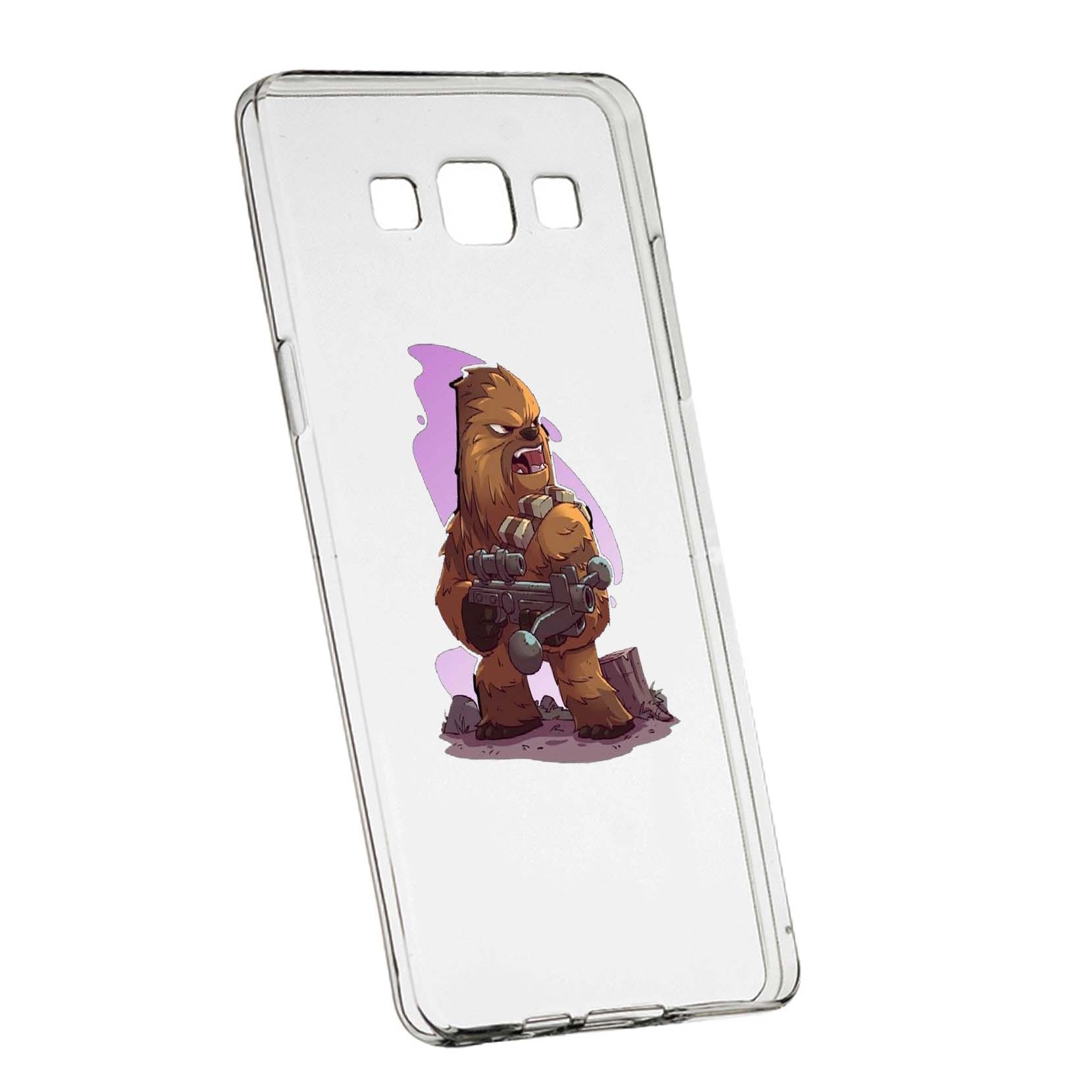 Husa de protectie Star Wars - Chewbacca, Movie pentru Samsung Galaxy J3 2016, rezistenta la uzura, anti-alunecare, din silicon Premium, 401
