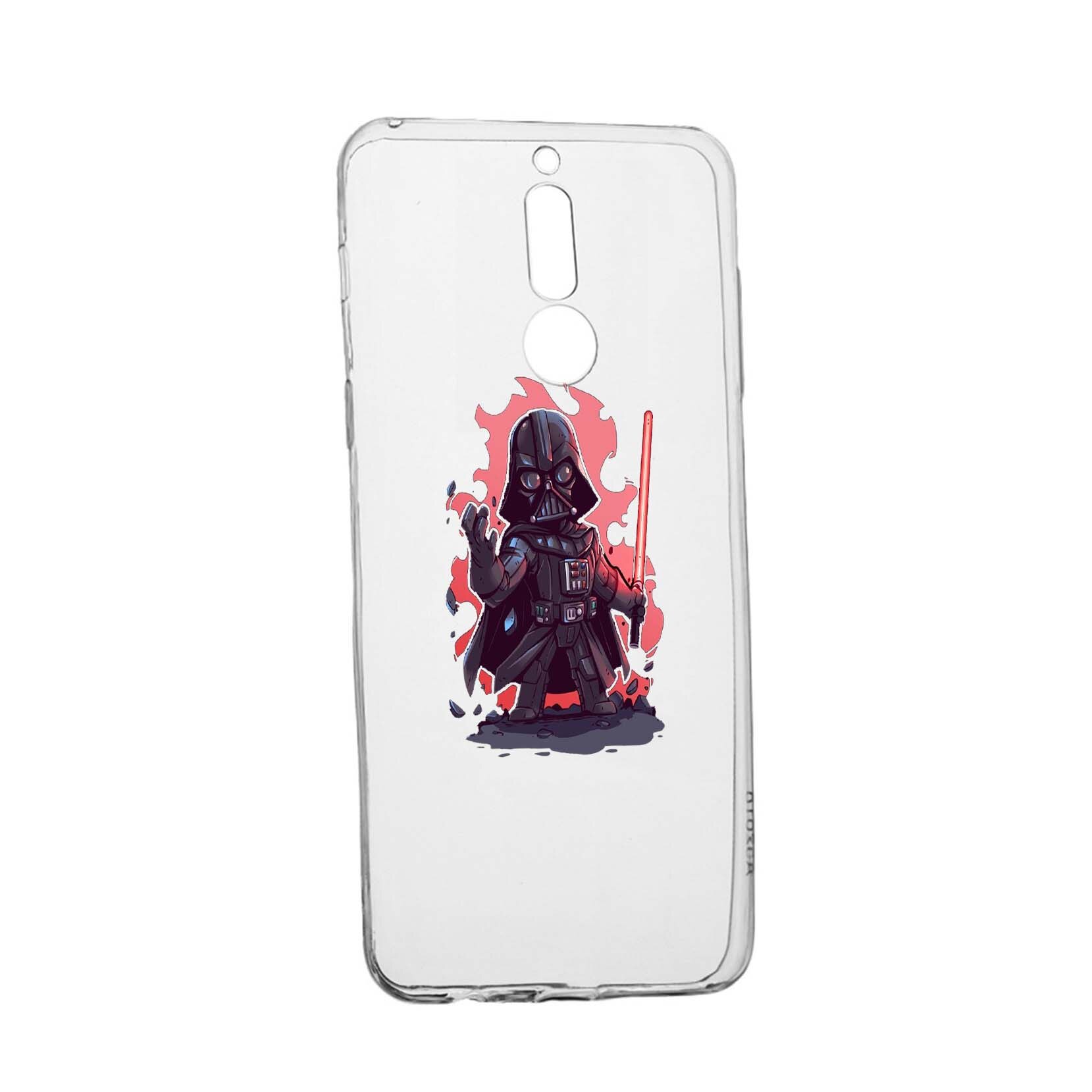 Husa de protectie Star Wars - Darth Vader, Movie pentru Sony Xperia 1/ XZ4, rezistenta la uzura, anti-alunecare, din silicon Premium, 402