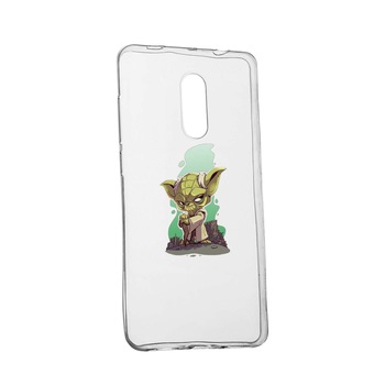 Husa de protectie Star Wars - Yoda, Movie pentru LG Q7, rezistenta la uzura, anti-alunecare, din silicon Premium, 403 Husa de protectie Star Wars - Yoda, Movie pentru LG Q7, rezistenta la uzura, anti-alunecare, din silicon Premium, 403