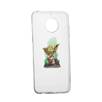 Husa de protectie Star Wars - Yoda, Movie pentru Motorola MOTO G6 PLUS, rezistenta la uzura, anti-alunecare, din silicon Premium, 403 Husa de protectie Star Wars - Yoda, Movie pentru Motorola MOTO G6 PLUS, rezistenta la uzura, anti-alunecare, din silicon Premium, 403