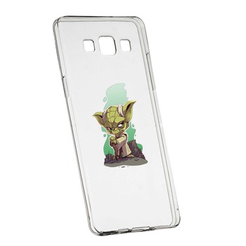 Husa de protectie Star Wars - Yoda, Movie pentru Samsung Galaxy A3, rezistenta la uzura, anti-alunecare, din silicon Premium, 403 Husa de protectie Star Wars - Yoda, Movie pentru Samsung Galaxy A3, rezistenta la uzura, anti-alunecare, din silicon Premium, 403