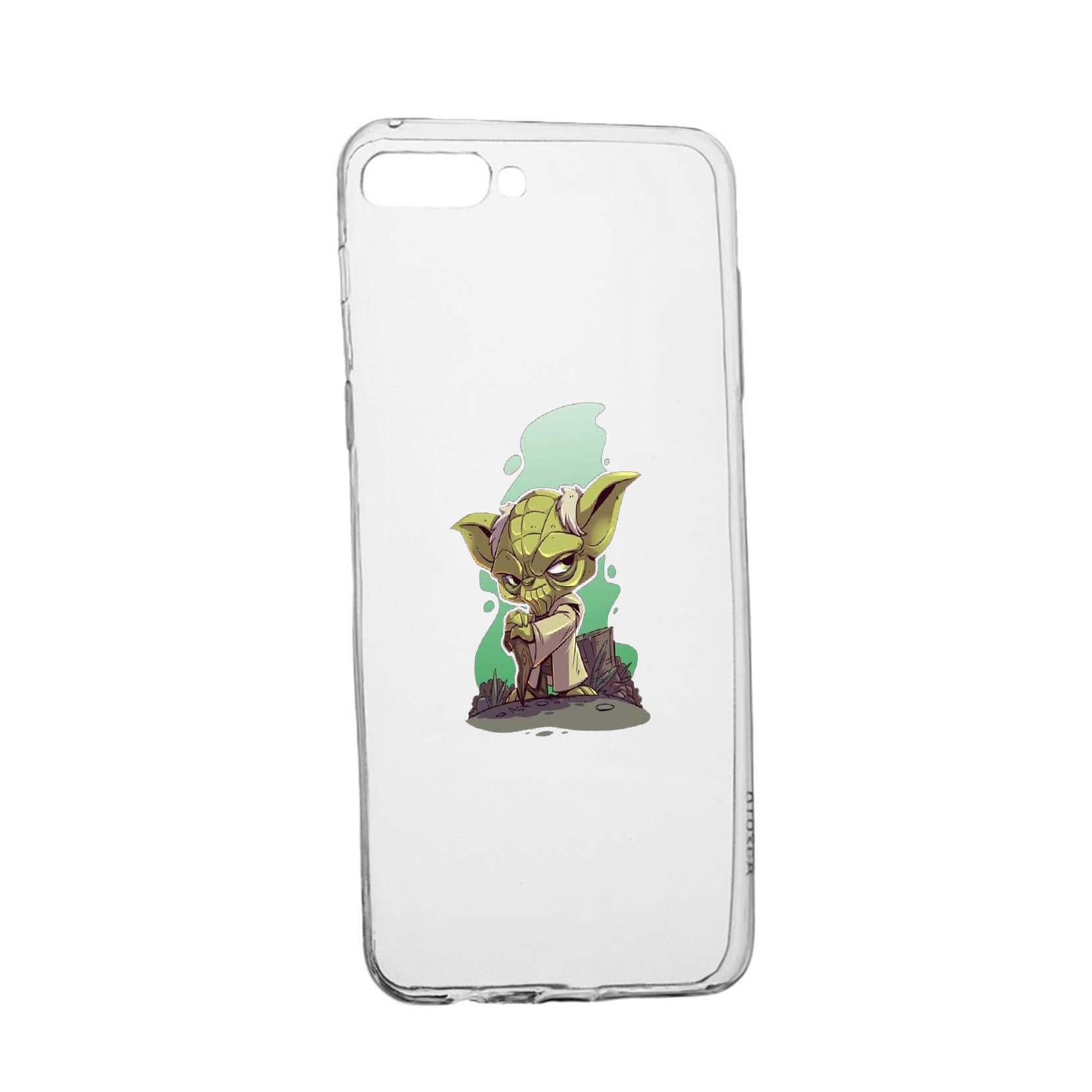 Husa de protectie Star Wars - Yoda, Movie pentru LG K9, rezistenta la uzura, anti-alunecare, din silicon Premium, 403