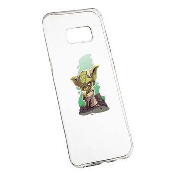 Husa de protectie Star Wars - Yoda, Movie pentru Samsung Galaxy S8, rezistenta la uzura, anti-alunecare, din silicon Premium, 403 Husa de protectie Star Wars - Yoda, Movie pentru Samsung Galaxy S8, rezistenta la uzura, anti-alunecare, din silicon Premium, 403