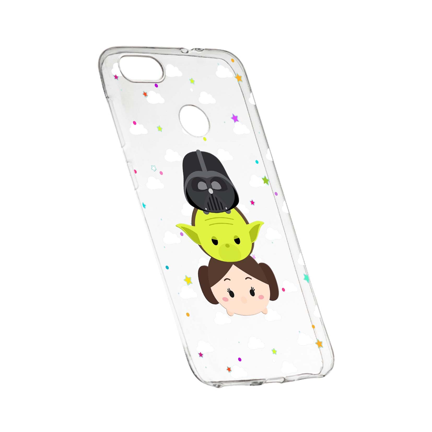 Husa de protectie Star Wars, Movie pentru Huawei P9 Lite Mini / Y6 pro 2017, rezistenta la uzura, anti-alunecare, din silicon Premium, 404