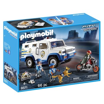 Set de construit, City action , +4 ani, 66 piese, Playmobil Set de construit, City action , +4 ani, 66 piese, Playmobil