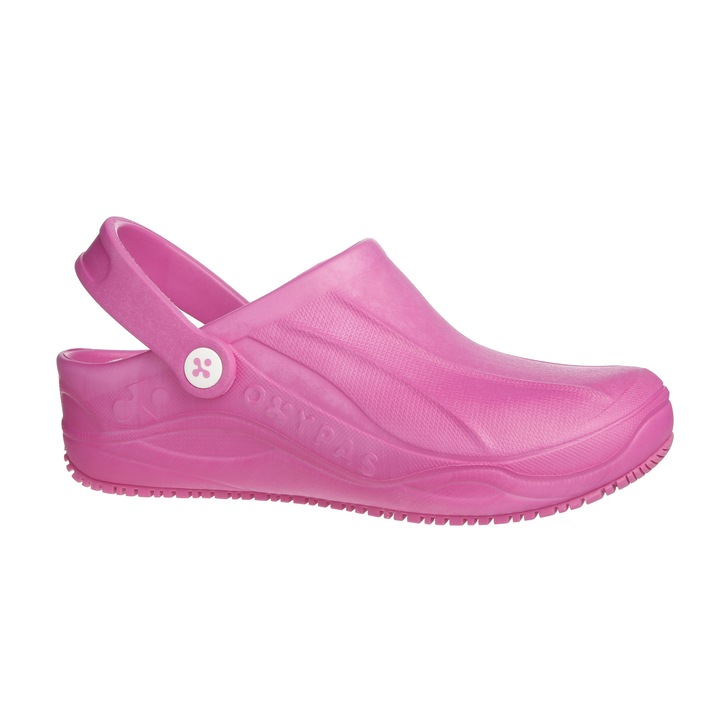 Saboti medicinali din EVA, Oxypas, Clog SMOOTH, Fucsia, 38