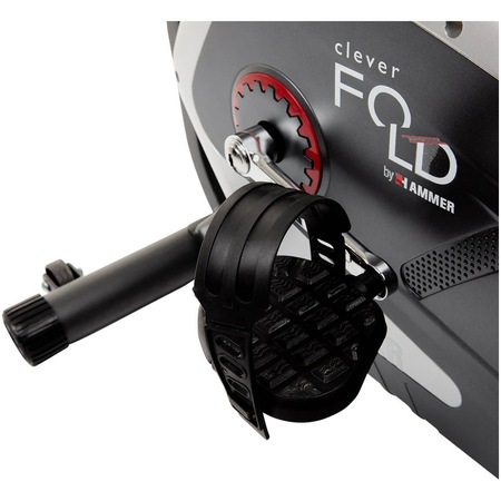 Bicicleta Hammer CleverFold RC5, franare magnetica, volanta 8kg, iOS/Android App