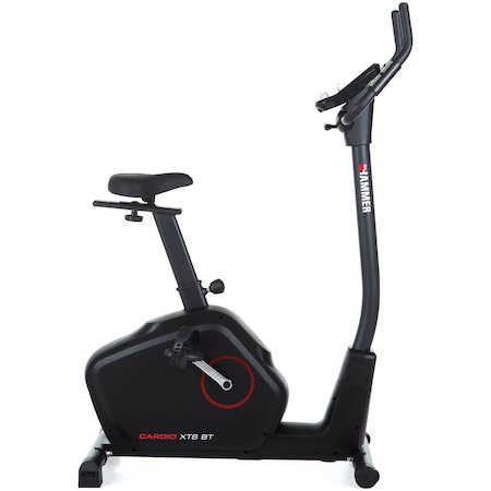 Bicicleta Hammer Cardio XT6 BT, 10-350W, franare magnetica, volanta 8kg, iOS/Android App