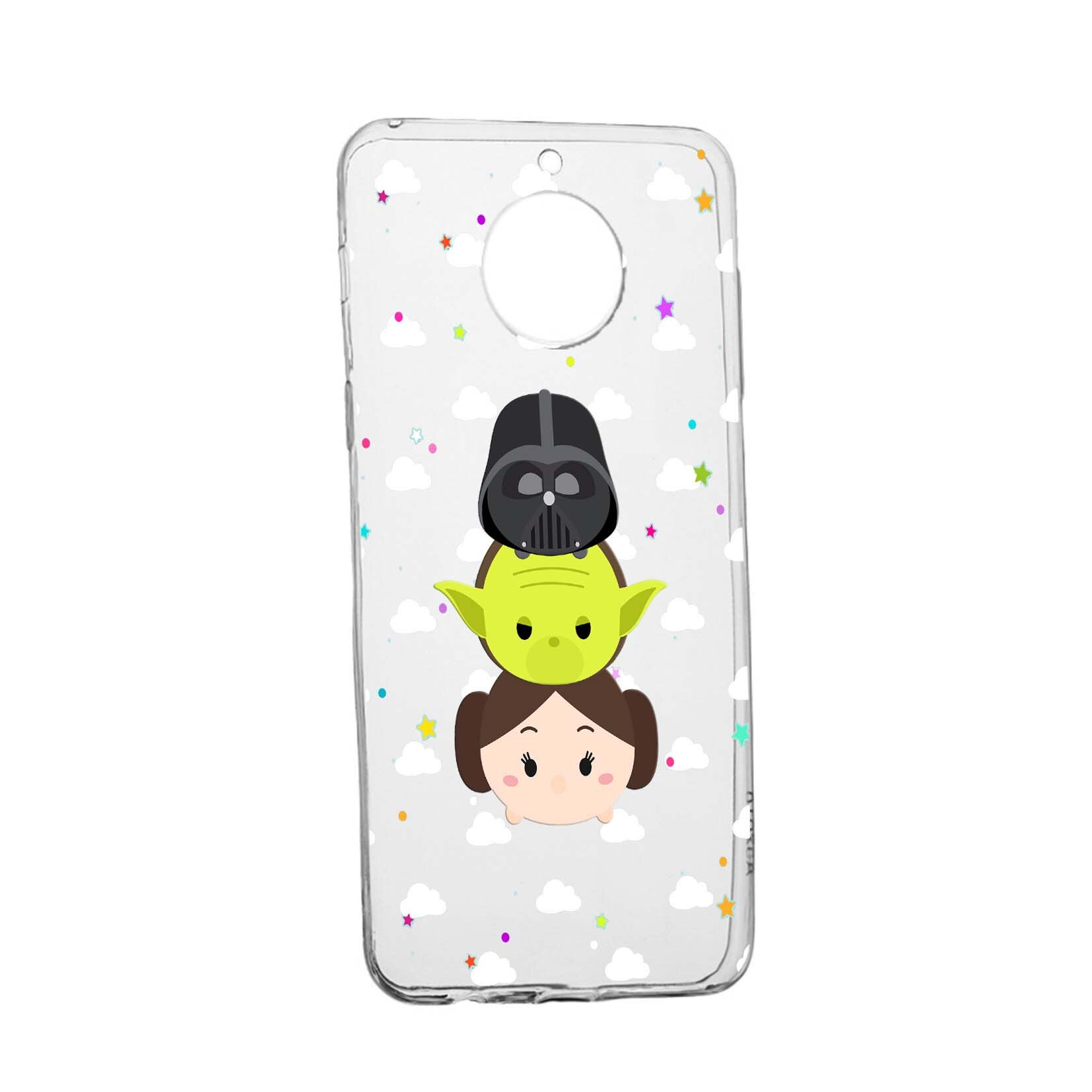 Husa de protectie Star Wars, Movie pentru Motorola Moto E5 Plus, rezistenta la uzura, anti-alunecare, din silicon Premium, 404